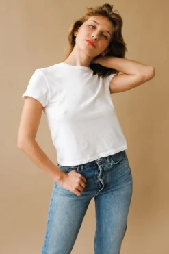 ADINE SHRUNKEN TEE