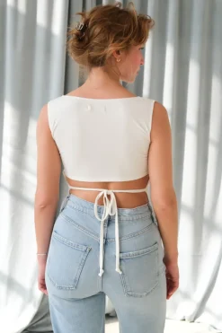 ALICE SQUARE NECK TOP