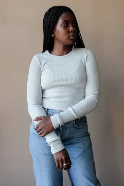 ALMA SHRUNKEN CREW NECK