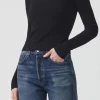 ALMA SHRUNKEN CREW NECK