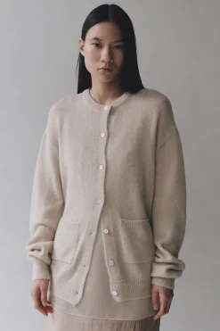 ALPACA BLEND RELAXED CARDIGAN