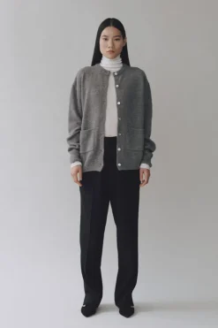 ALPACA BLEND RELAXED CARDIGAN