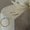 AMBER HOOPS