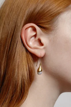 ANNA PEARL DROP EARRINGS