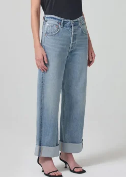 AYLA BAGGY JEAN SKYLIGHT