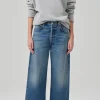 AYLA RAW HEM CROP