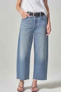 AYLA RAW HEM CROP