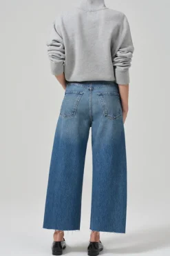 AYLA RAW HEM CROP