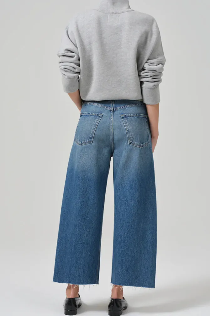 AYLA RAW HEM CROP