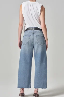 AYLA RAW HEM CROP