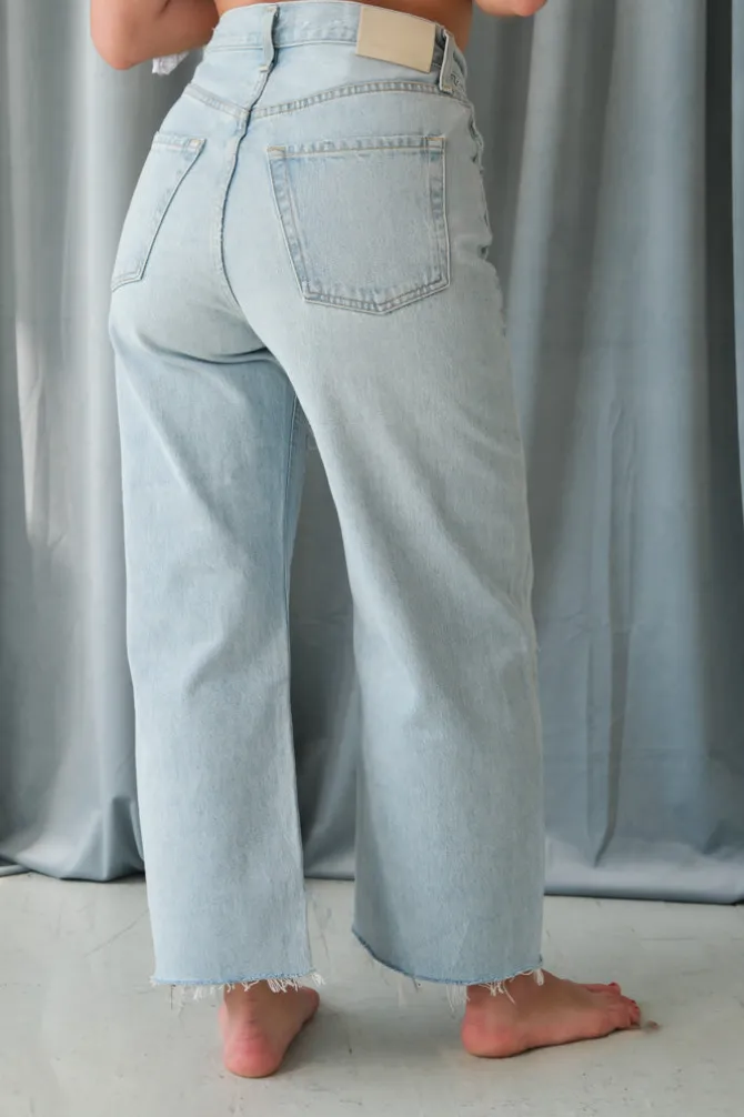 AYLA RAW HEM CROP