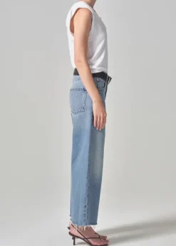 AYLA RAW HEM CROP