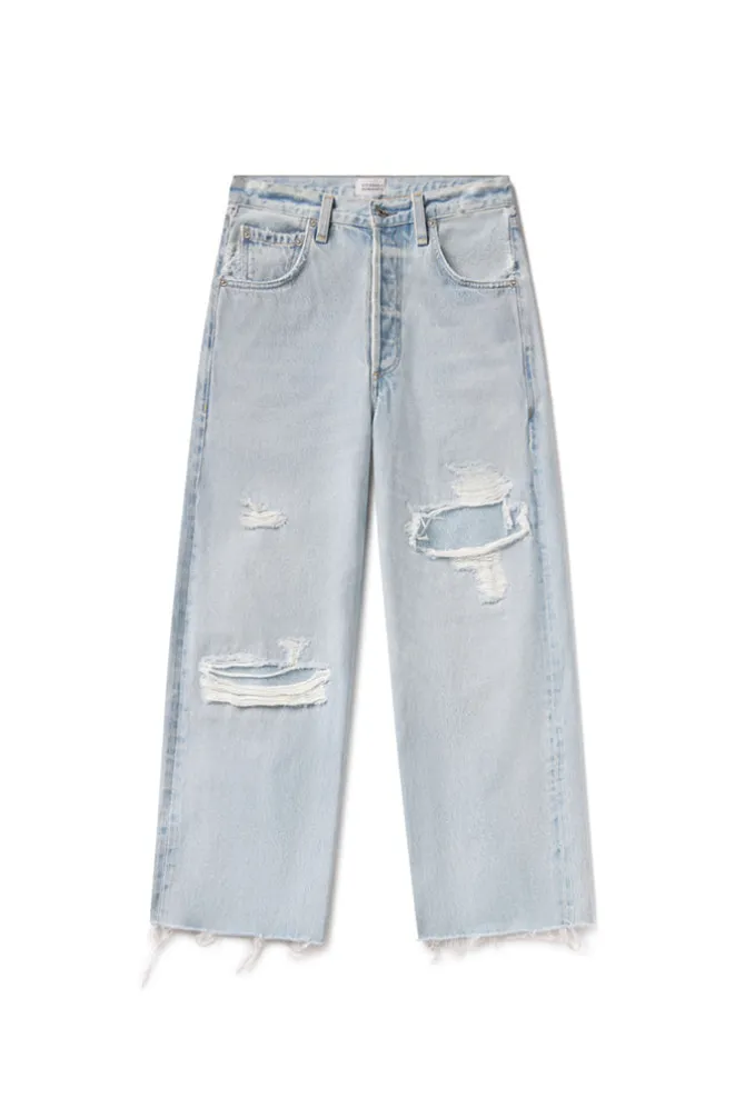 AYLA RAW HEM CROP