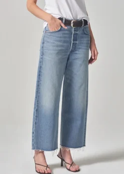 AYLA RAW HEM CROP