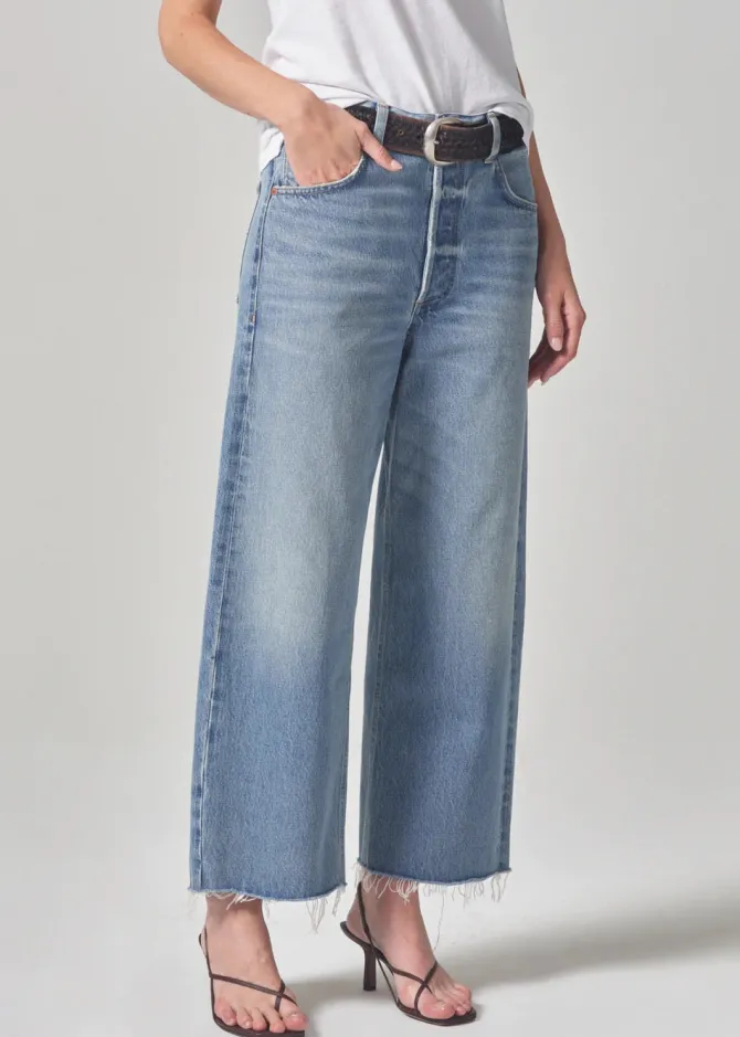 AYLA RAW HEM CROP