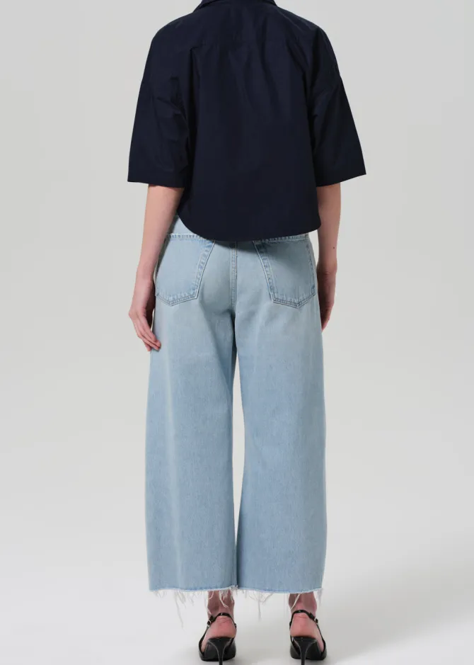 AYLA RAW HEM CROP