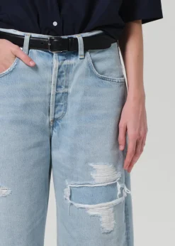 AYLA RAW HEM CROP