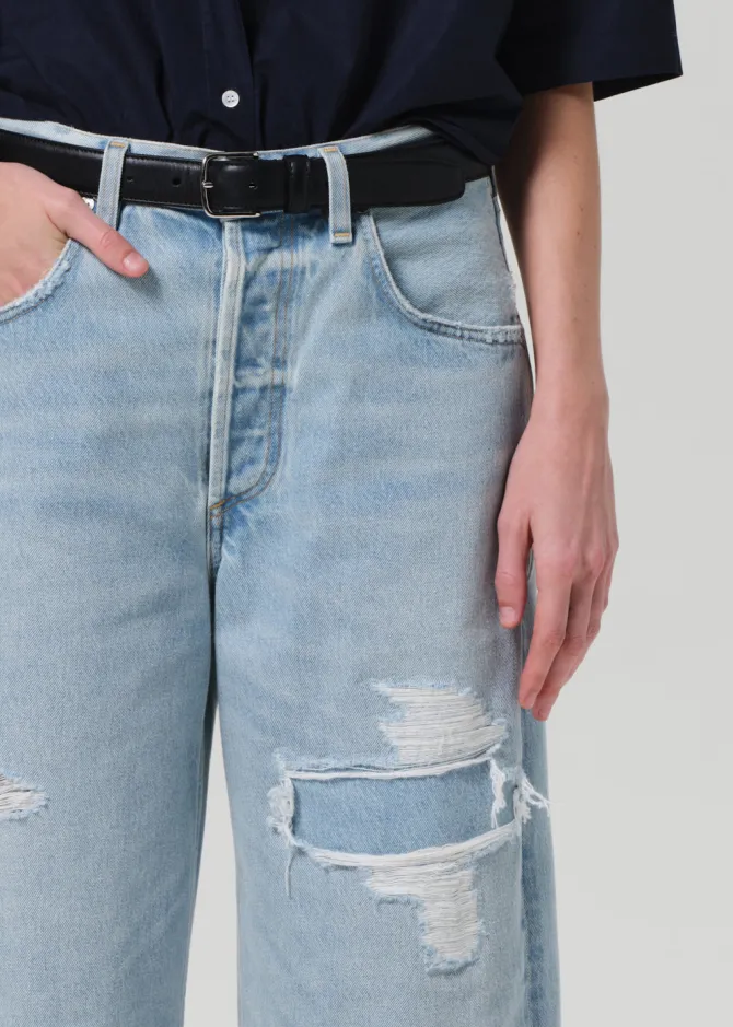 AYLA RAW HEM CROP