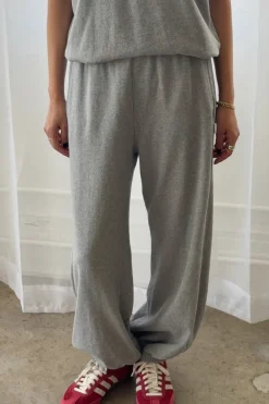BALLOON PANTS HEATHER GREY