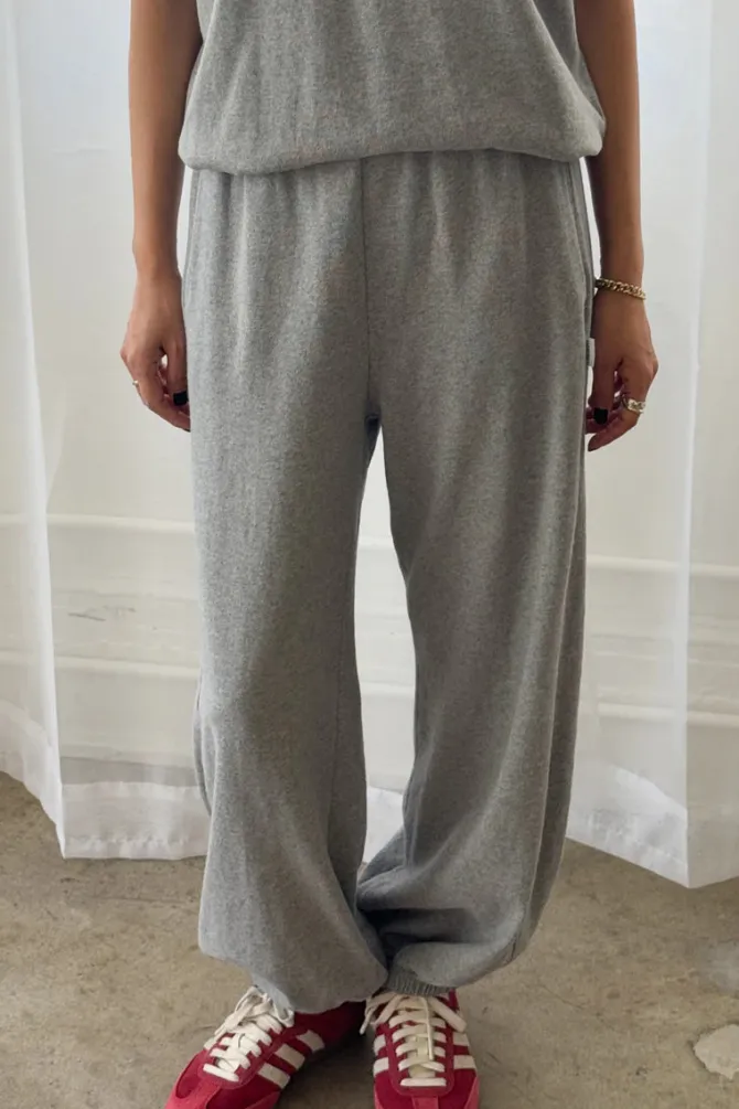 BALLOON PANTS HEATHER GREY
