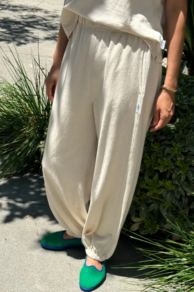 BALLOON PANTS NATUREL