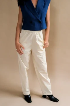 BANDED RELAXED PANTS
