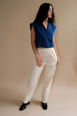 BANDED RELAXED PANTS