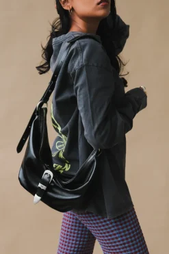 BELTED HOBO MEDIUM