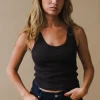 BLONDIE TANK VINTAGE BLACK