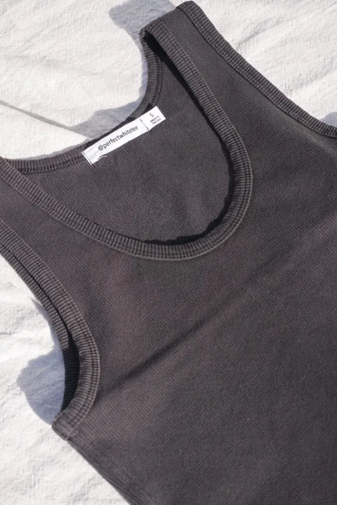 BLONDIE TANK VINTAGE BLACK