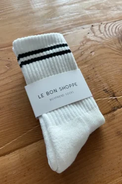 BOYFRIEND SOCKS CLASSIC WHITE