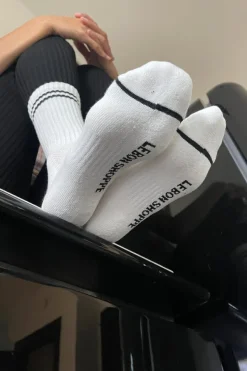 BOYFRIEND SOCKS CLASSIC WHITE