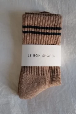 BOYFRIEND SOCKS COCOA