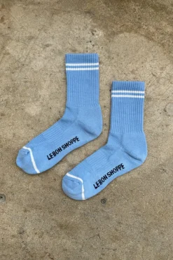 BOYFRIEND SOCKS FRENCH BLUE