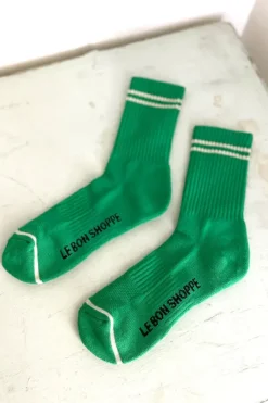 BOYFRIEND SOCKS KELLY GREEN