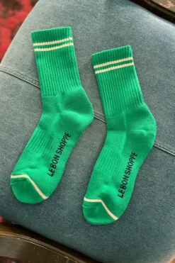 BOYFRIEND SOCKS KELLY GREEN