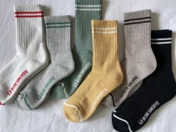 BOYFRIEND SOCKS LIGHT GREY