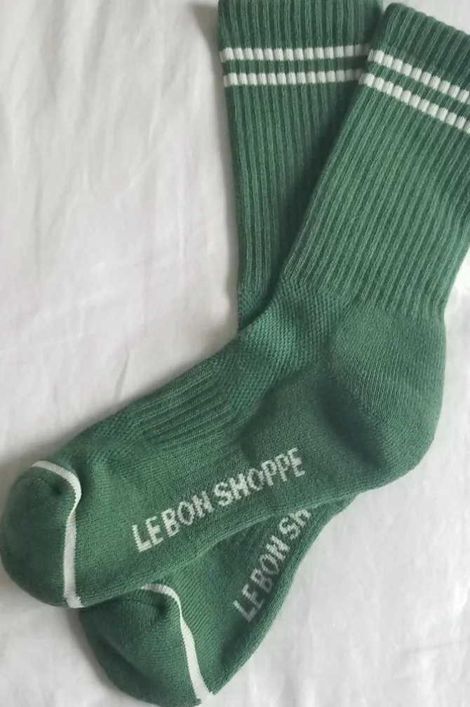 BOYFRIEND SOCKS MOSS
