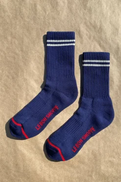 BOYFRIEND SOCKS NAVY