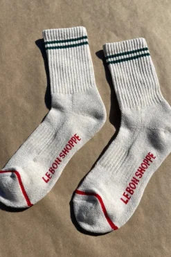 BOYFRIEND SOCKS OATMEAL