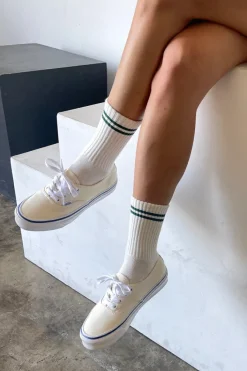 BOYFRIEND SOCKS PARCHMENT