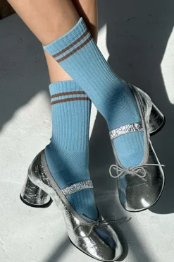 BOYFRIEND SOCKS POWDER BLUE