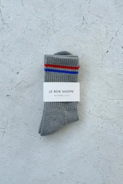 BOYFRIEND SOCKS TRUE GREY