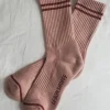 BOYFRIEND SOCKS VINTAGE PINK