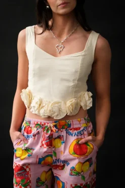 BRISA LINEN TOP