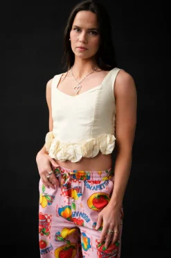 BRISA LINEN TOP