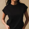 BRYCE CAP SLEEVE TEE