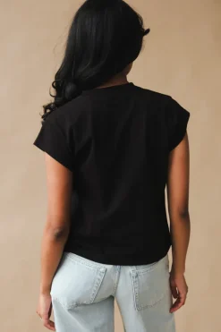 BRYCE CAP SLEEVE TEE