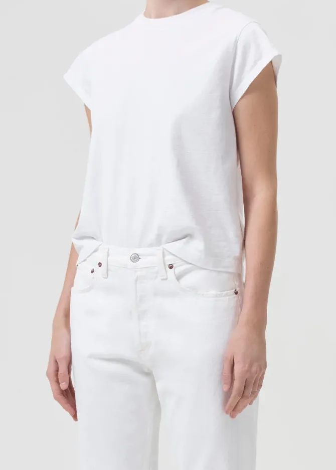BRYCE CAP SLEEVE TEE