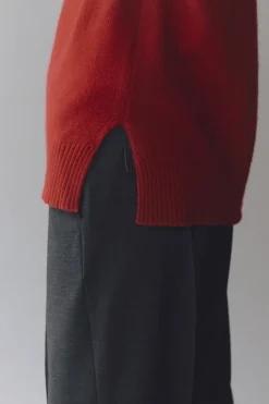 CASHMERE BLEND CREWNECK KNIT